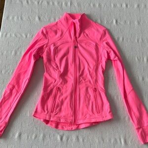 lululemon athletica Neon Pink Full-Zip Utility Jacket